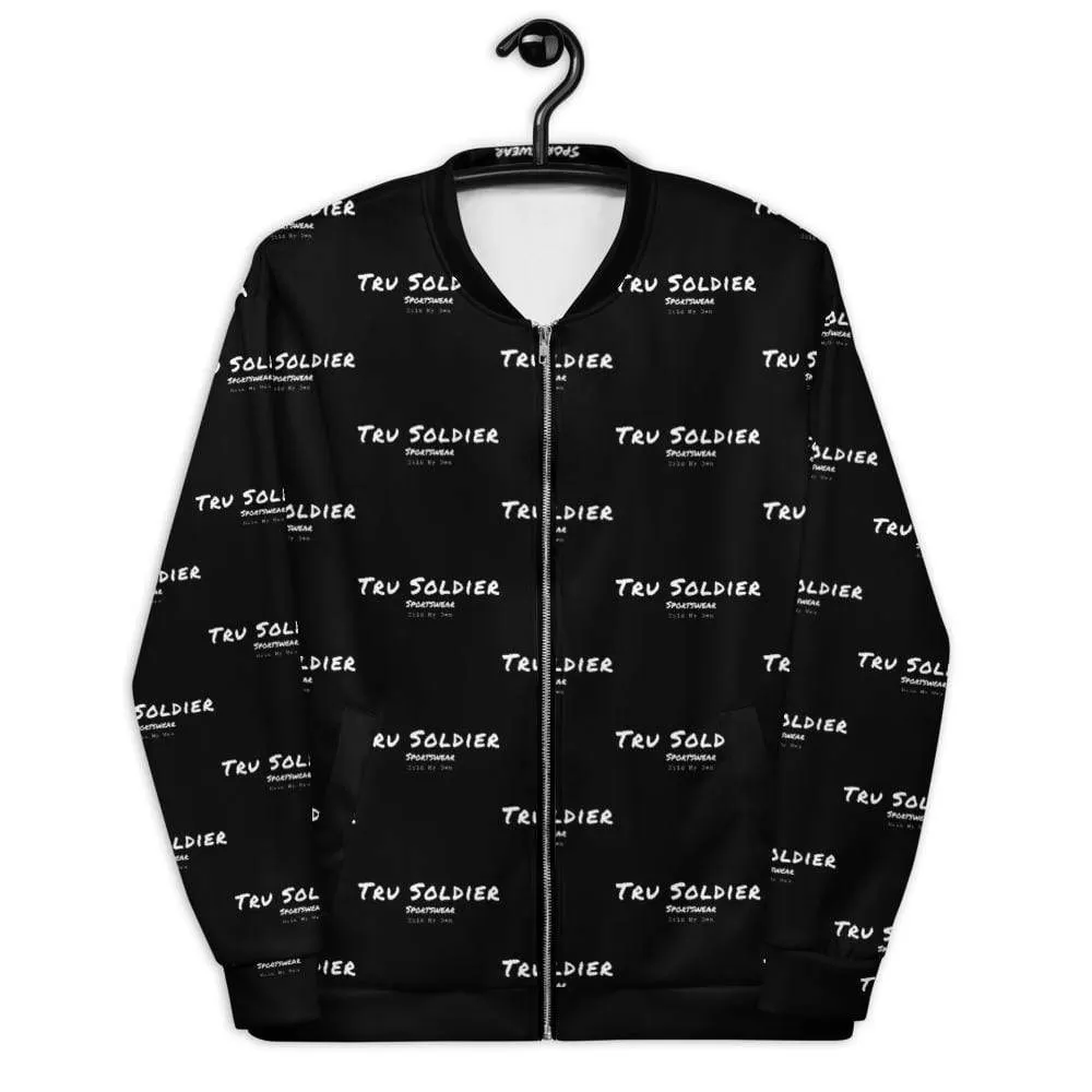 Signature Black Bomber Jacket