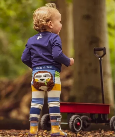 Silas the sloth Leggings, Stl 0-4 år