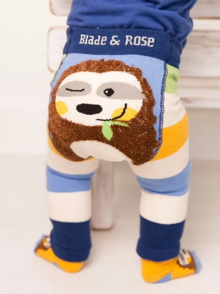 Silas the sloth Leggings, Stl 0-4 år