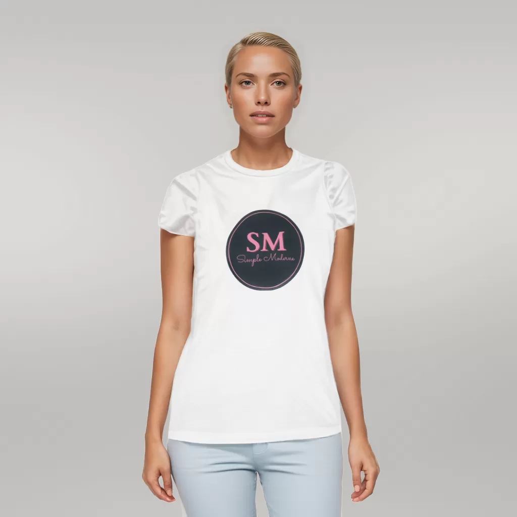 Simple Moderne Favorite Basic Logo Tee