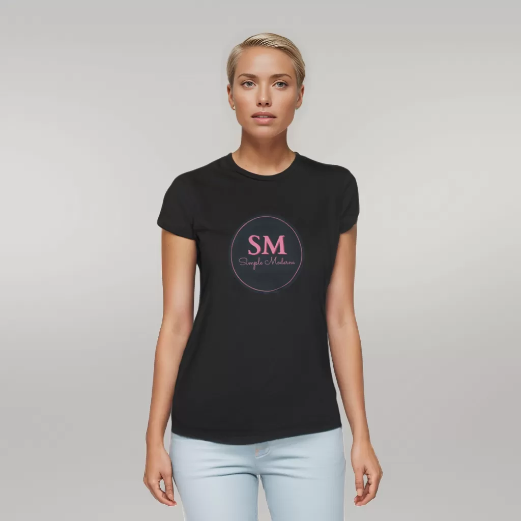 Simple Moderne Favorite Basic Logo Tee