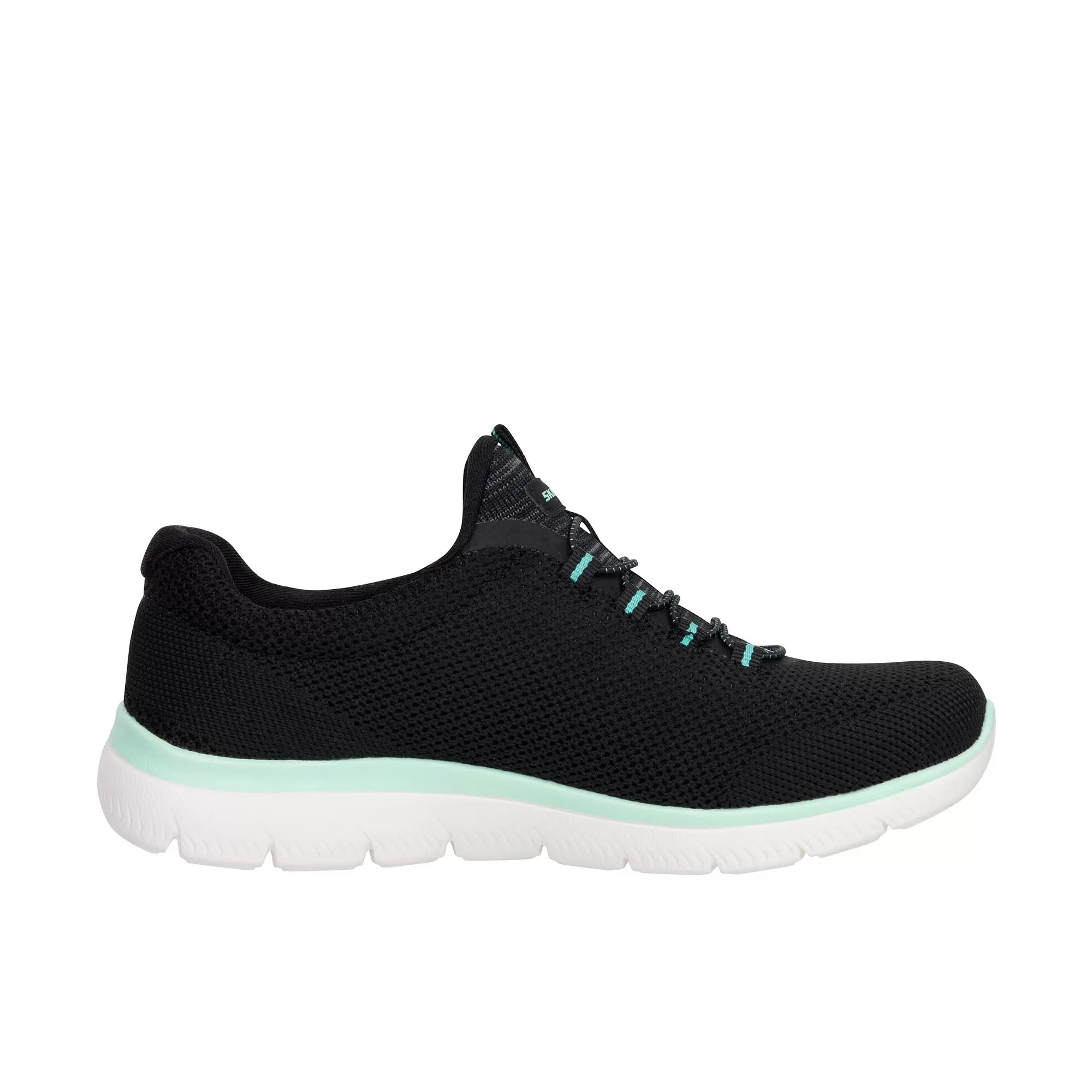 Skechers Womens Summits Cool Classic Black Turquoise