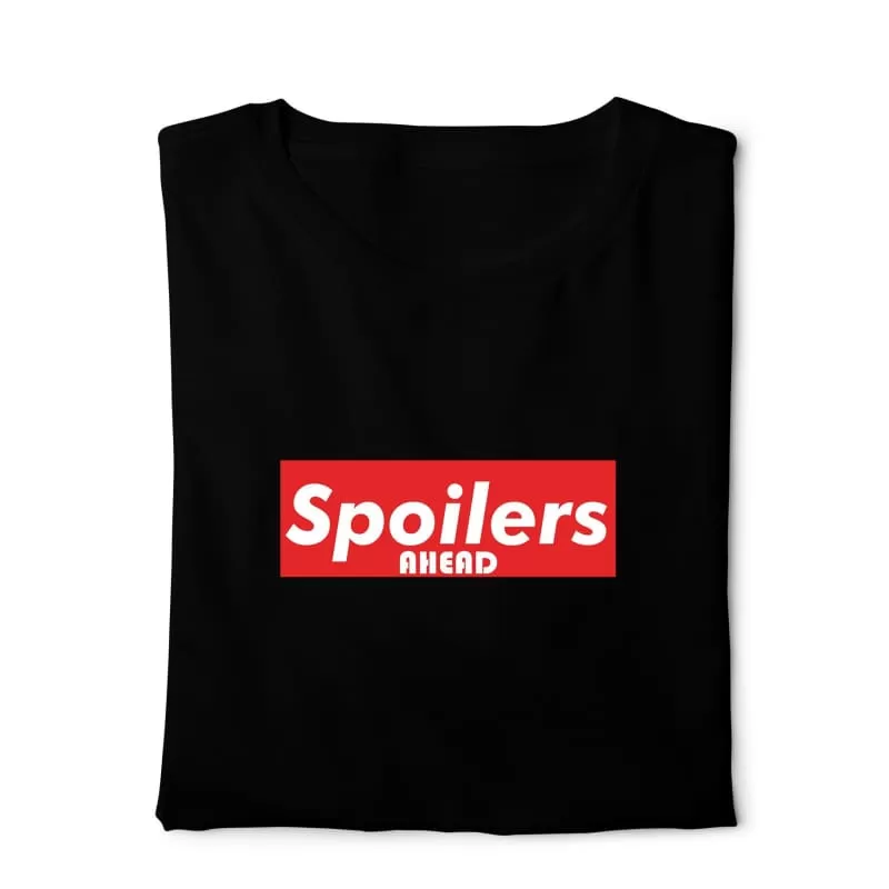 Spoilers Ahead  - Digital Graphics Basic T-shirt black