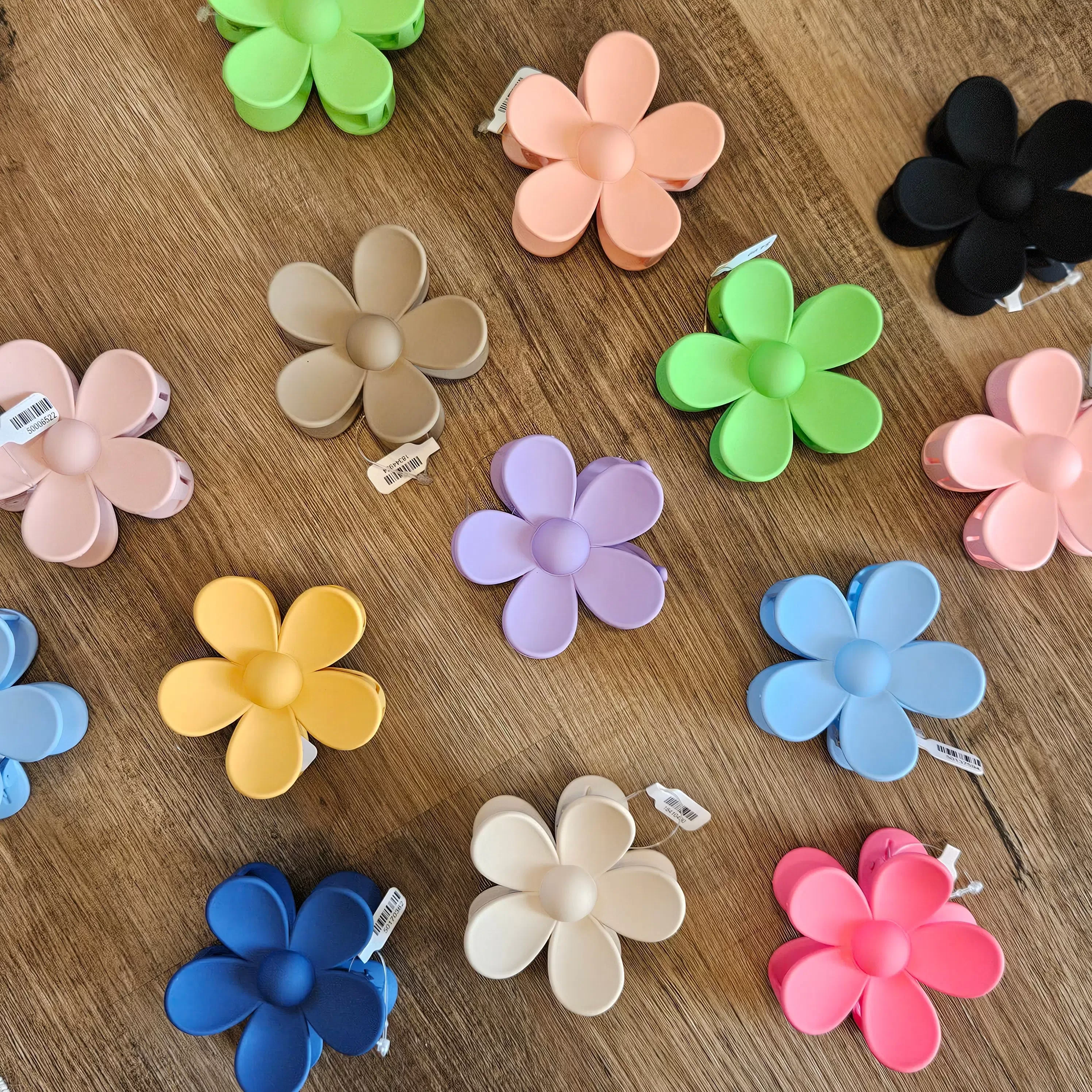 Spring Floral Claw Clip - New Colors!