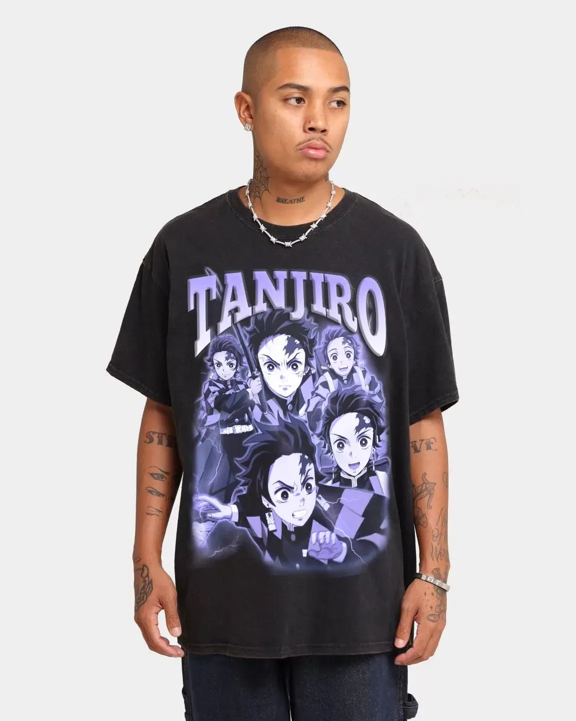 Tanjiro Kamado Tee - Black