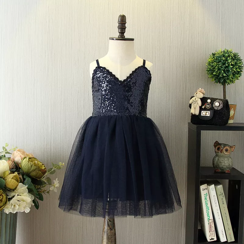 The Ava Dress - Navy