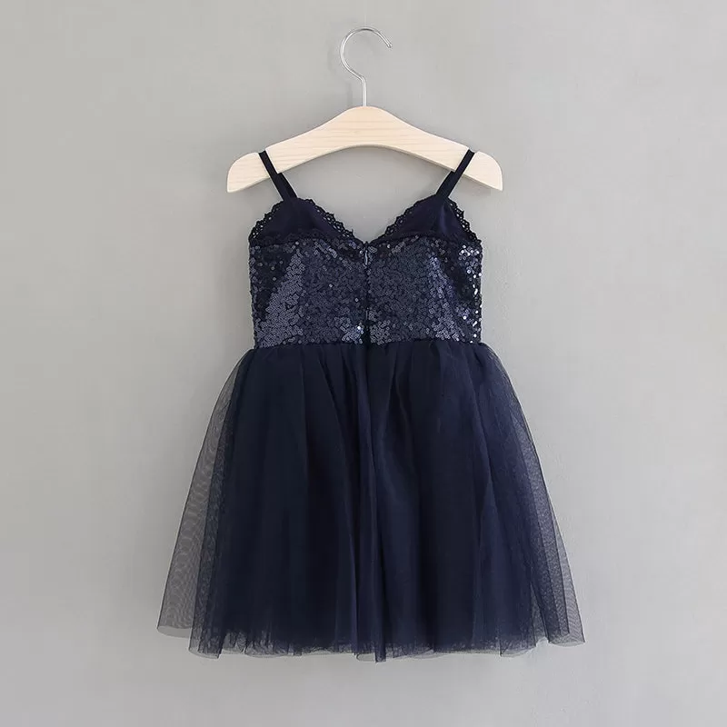 The Ava Dress - Navy