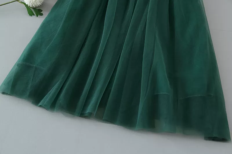 The Jocelyn Dress - Hunter Green