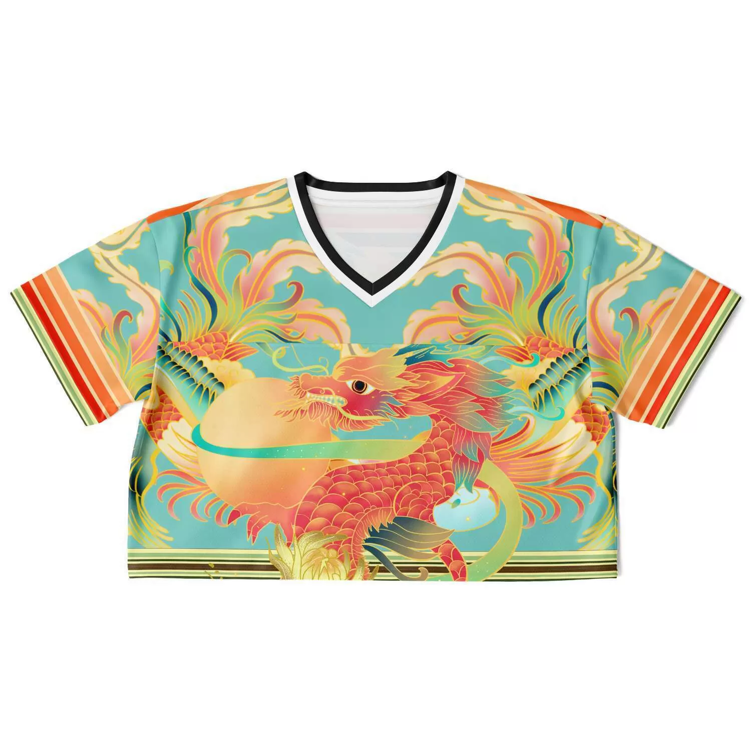 The Koi Dragon Crop Jersey