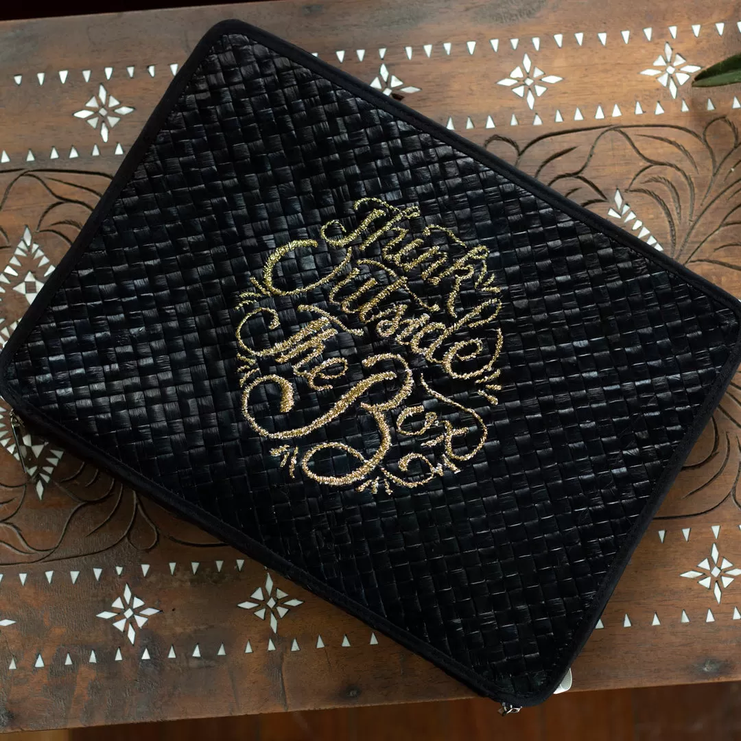 Think Outside The Box Laptop Case in Black