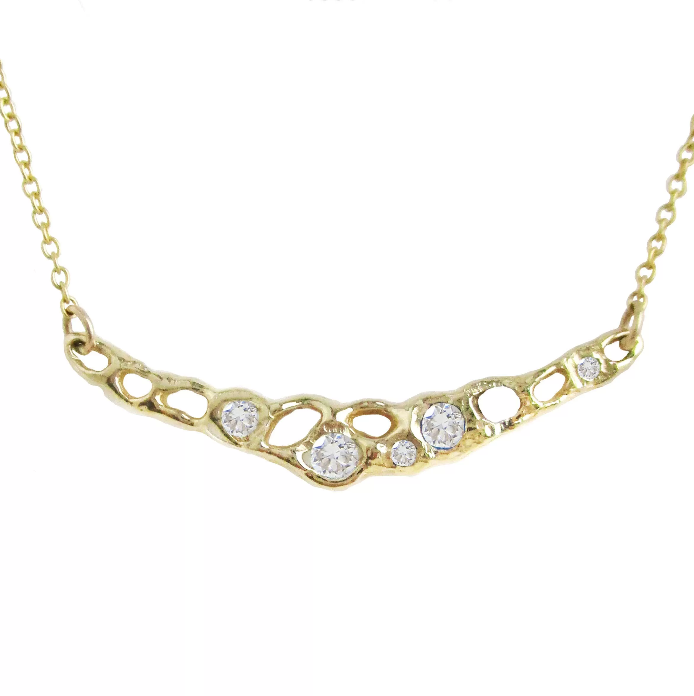 Tide Pool Diamond Necklace