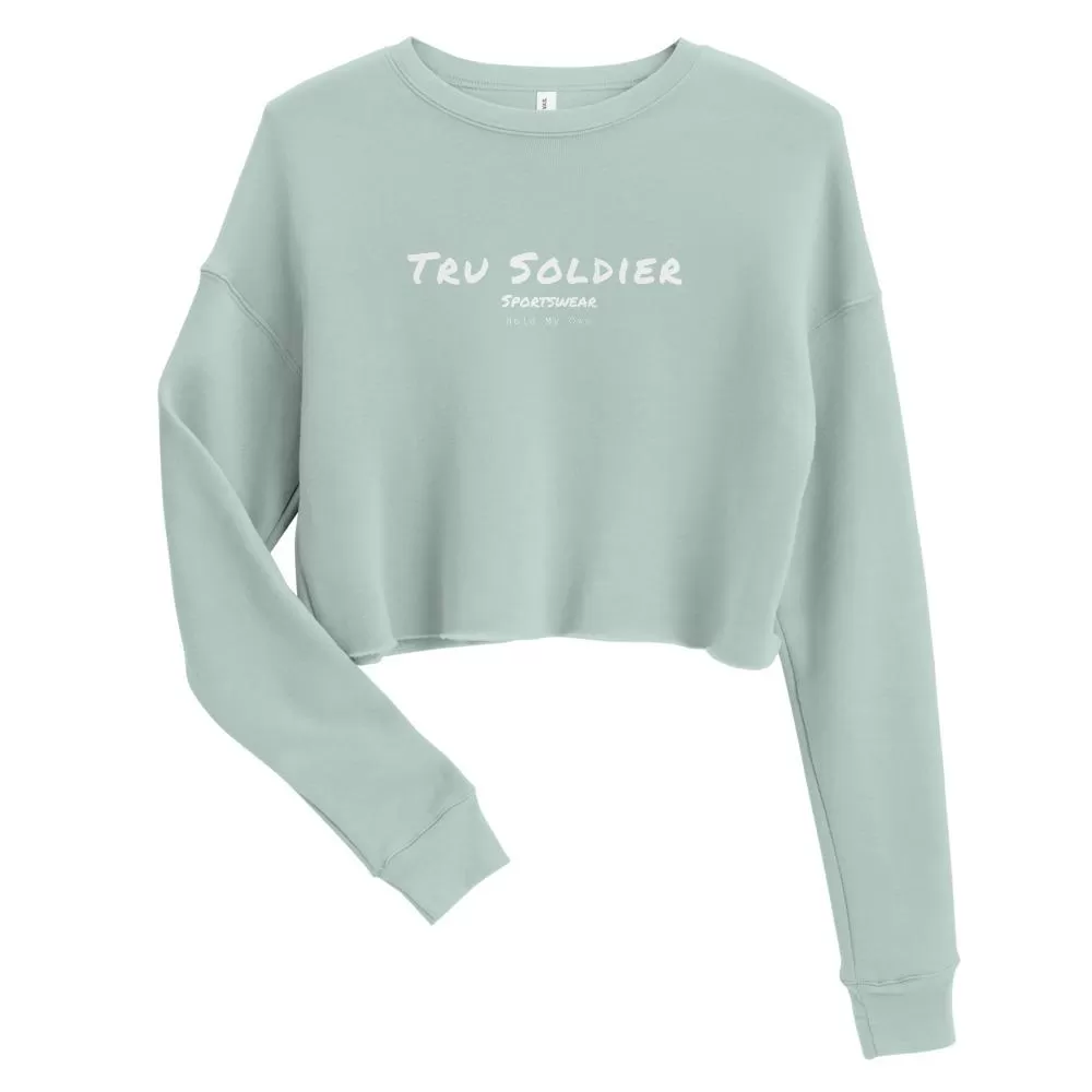 Tru Soldier Crop Sweatshirt