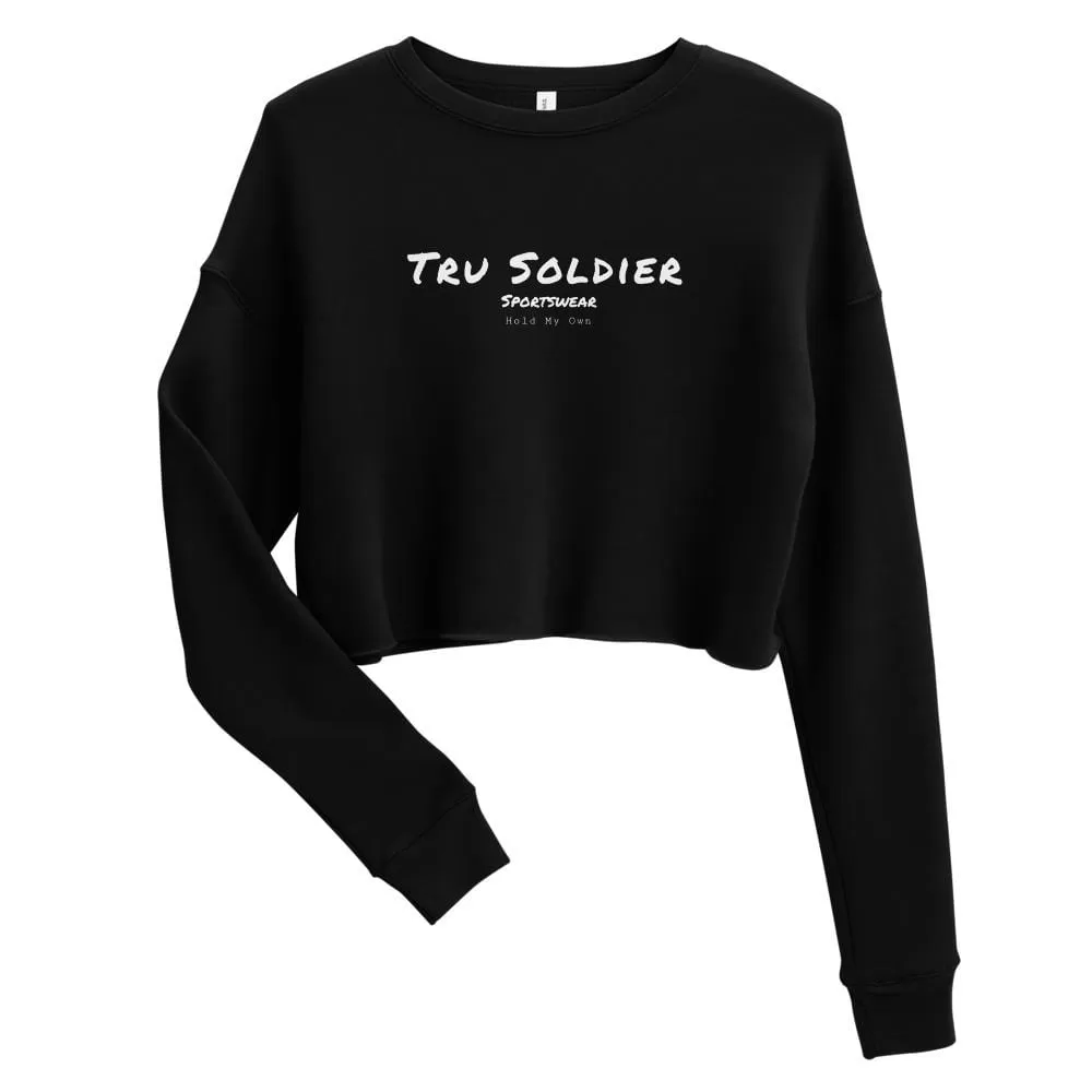 Tru Soldier Crop Sweatshirt