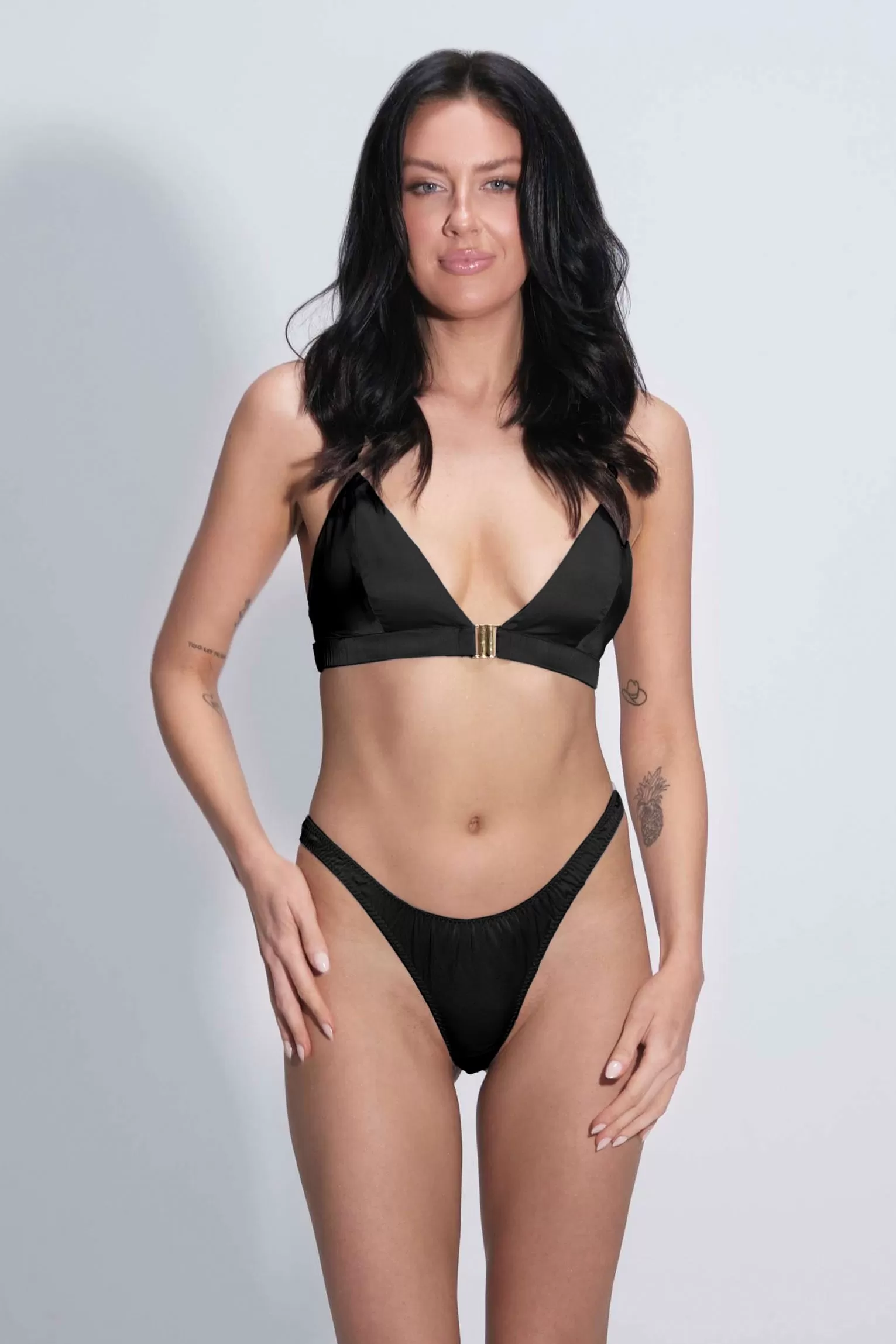 Twyla Silk G-String Black