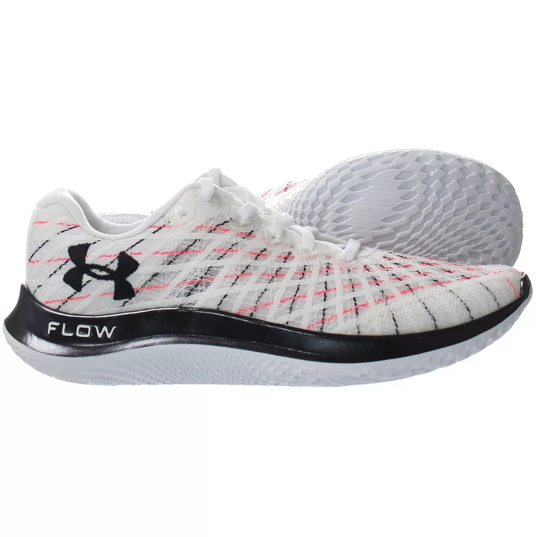 Under Armour Flow Velociti Wind Womens White Running Trainers