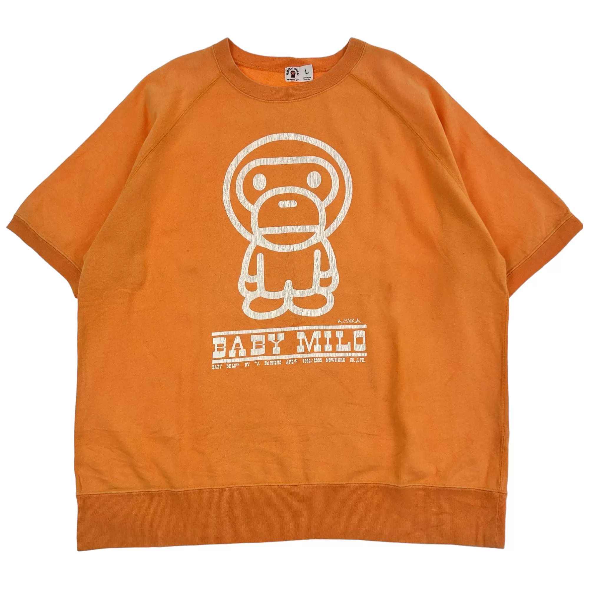 Vintage BAPE Baby Milo Graphic Sweatshirt Size XL