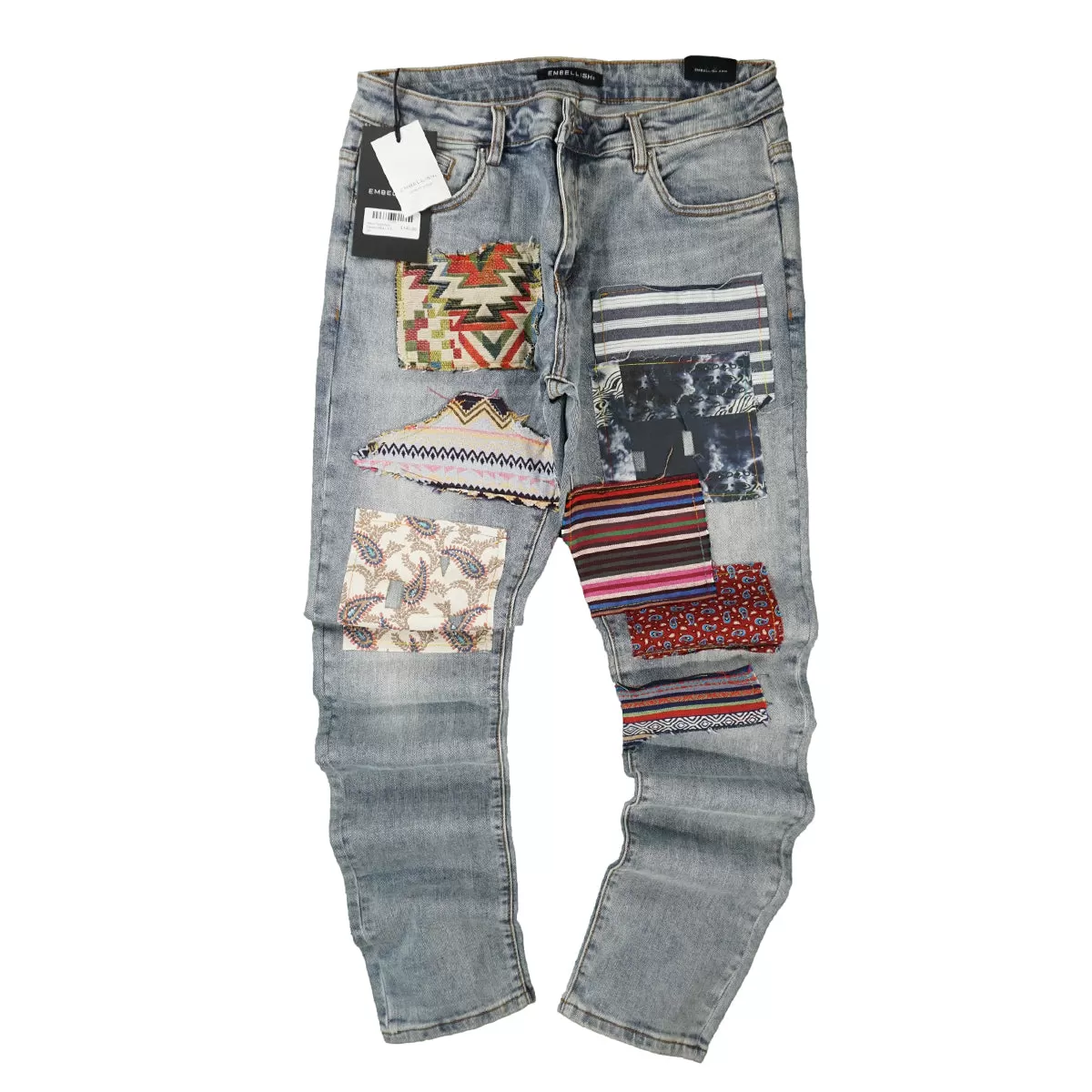 West Patchwork Denim (Blue) /C4