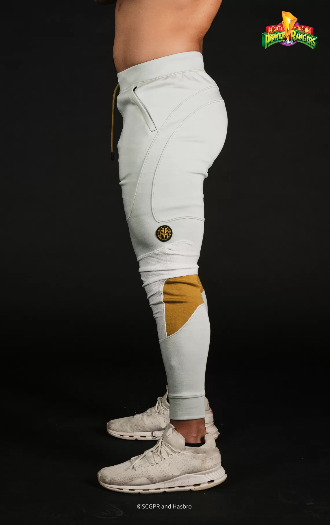 White Ranger Joggers