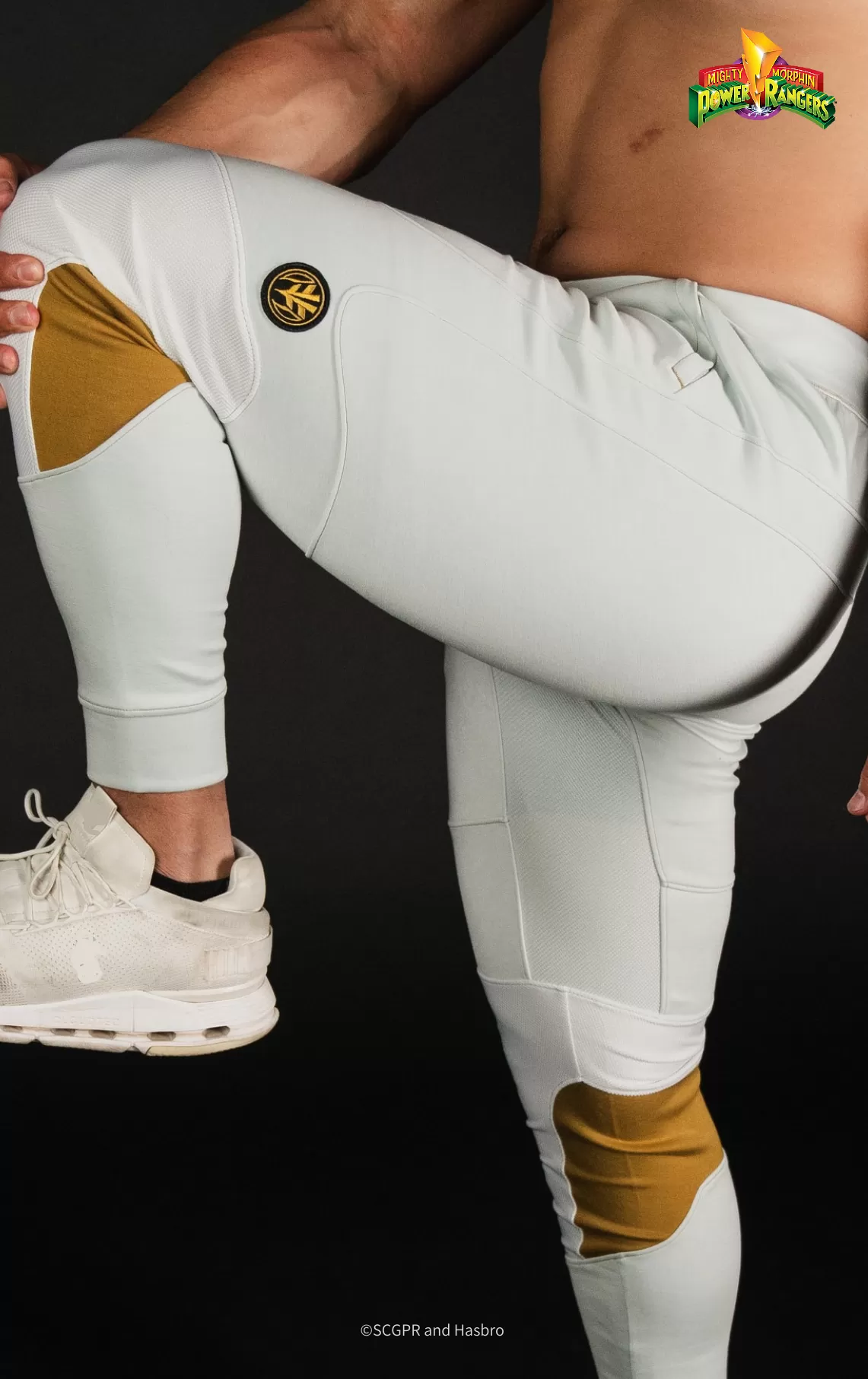 White Ranger Joggers