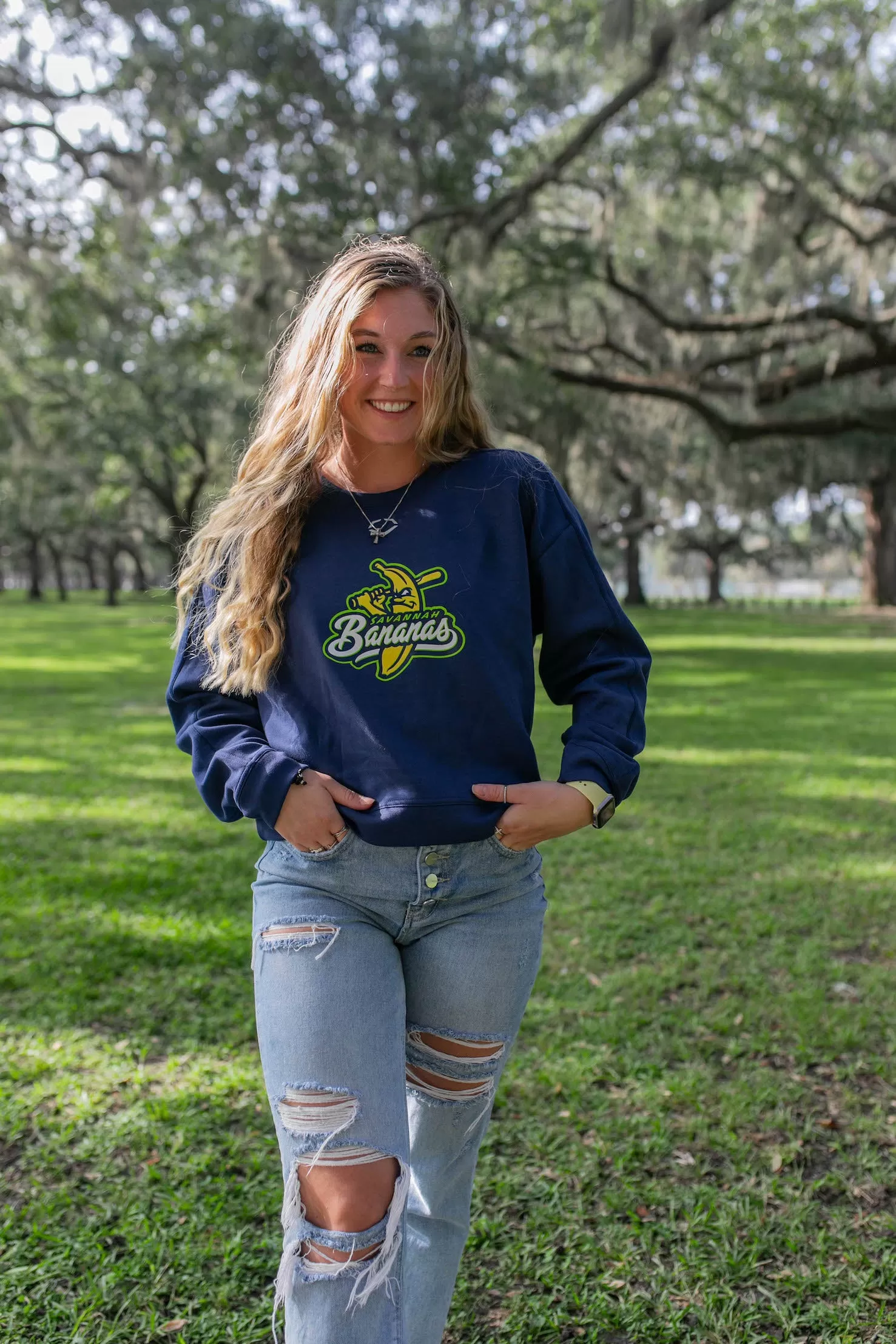 WOMEN'S Bananas EvoShield Crop Sweatshirt