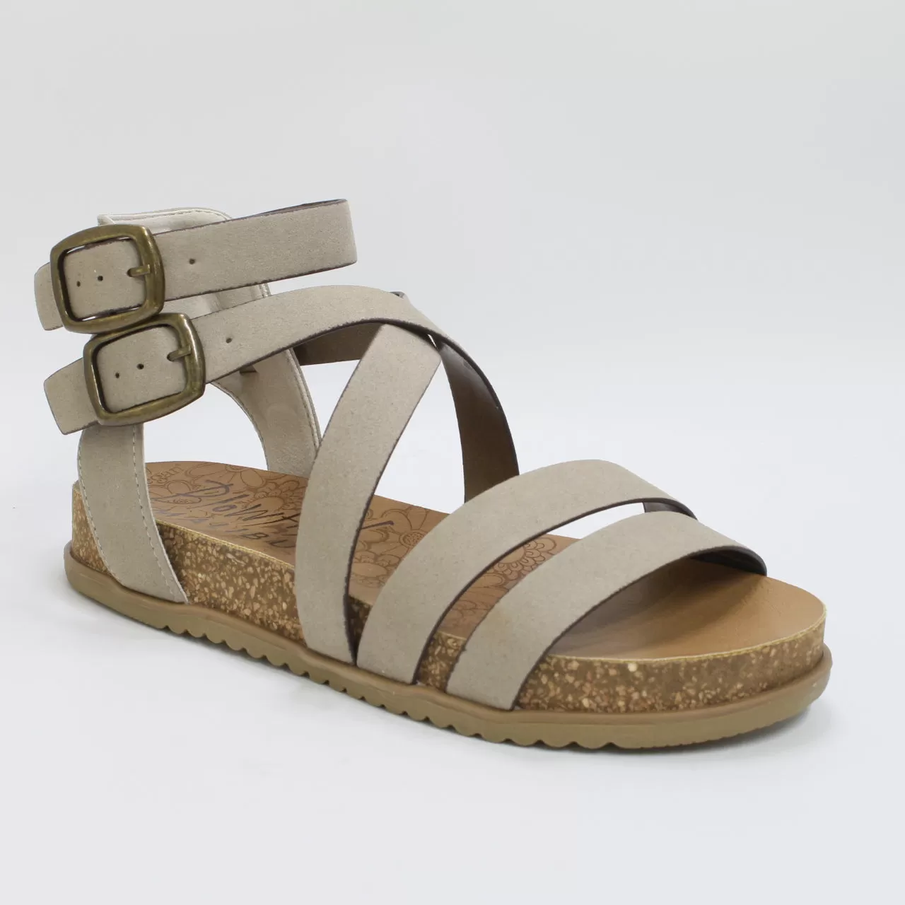 Womens Blowfish Fandie Sandals Taupe