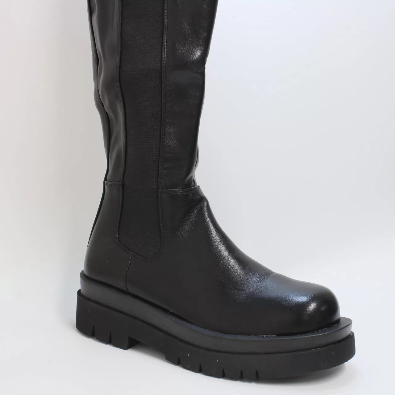 Womens Raid Drellah Tall Boots Black