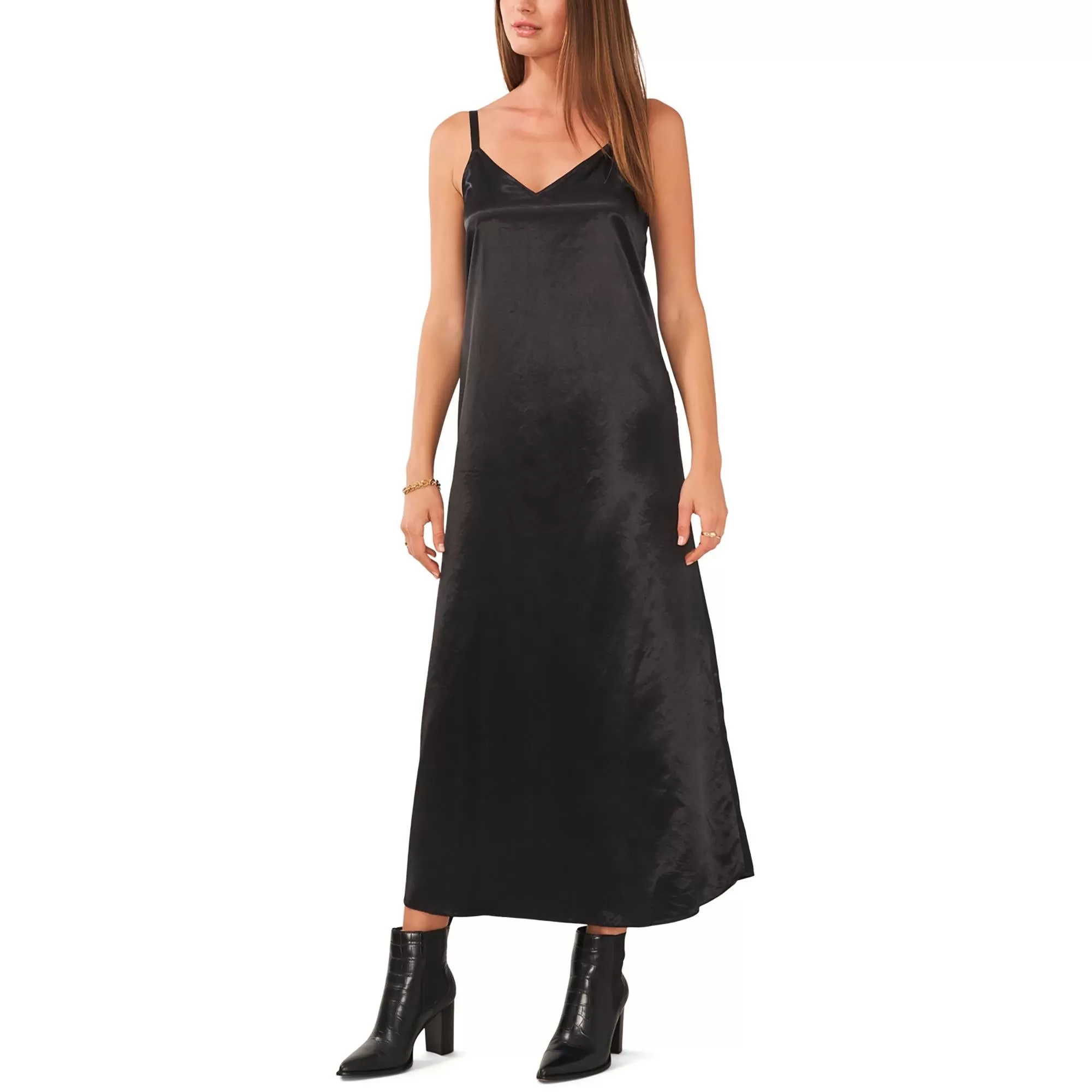 Womens Work Long Slip Dress