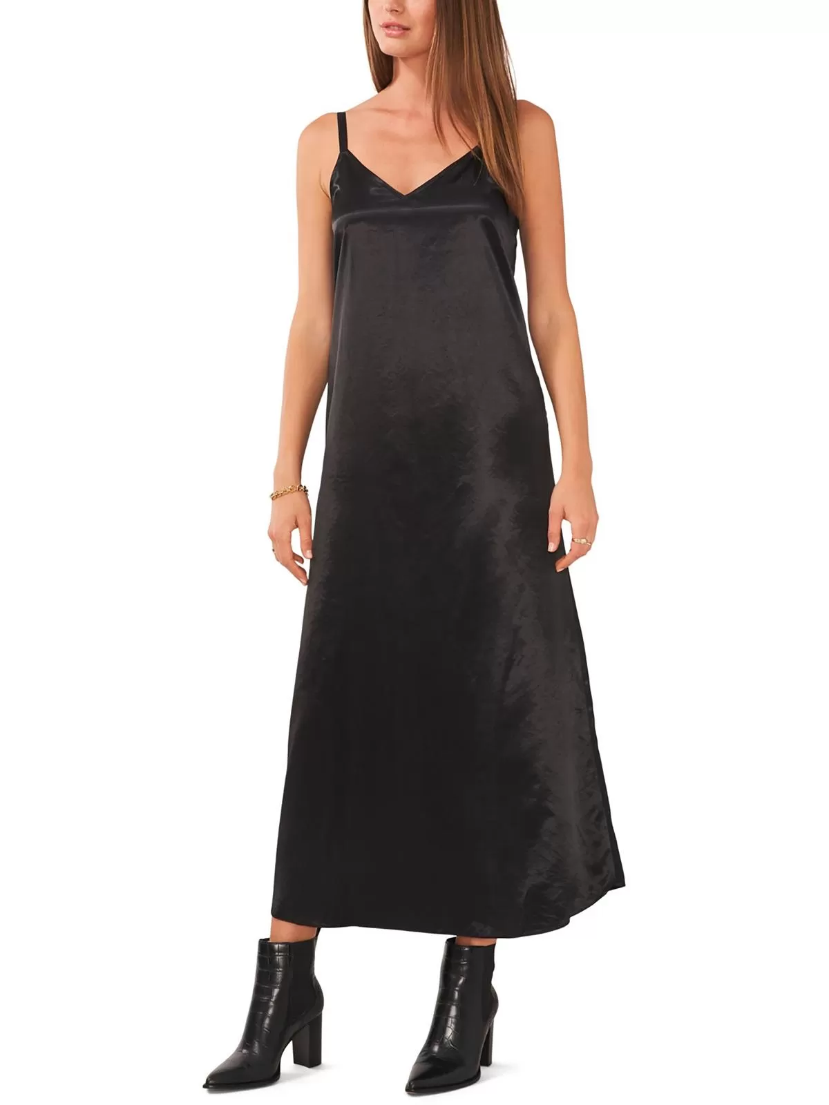 Womens Work Long Slip Dress