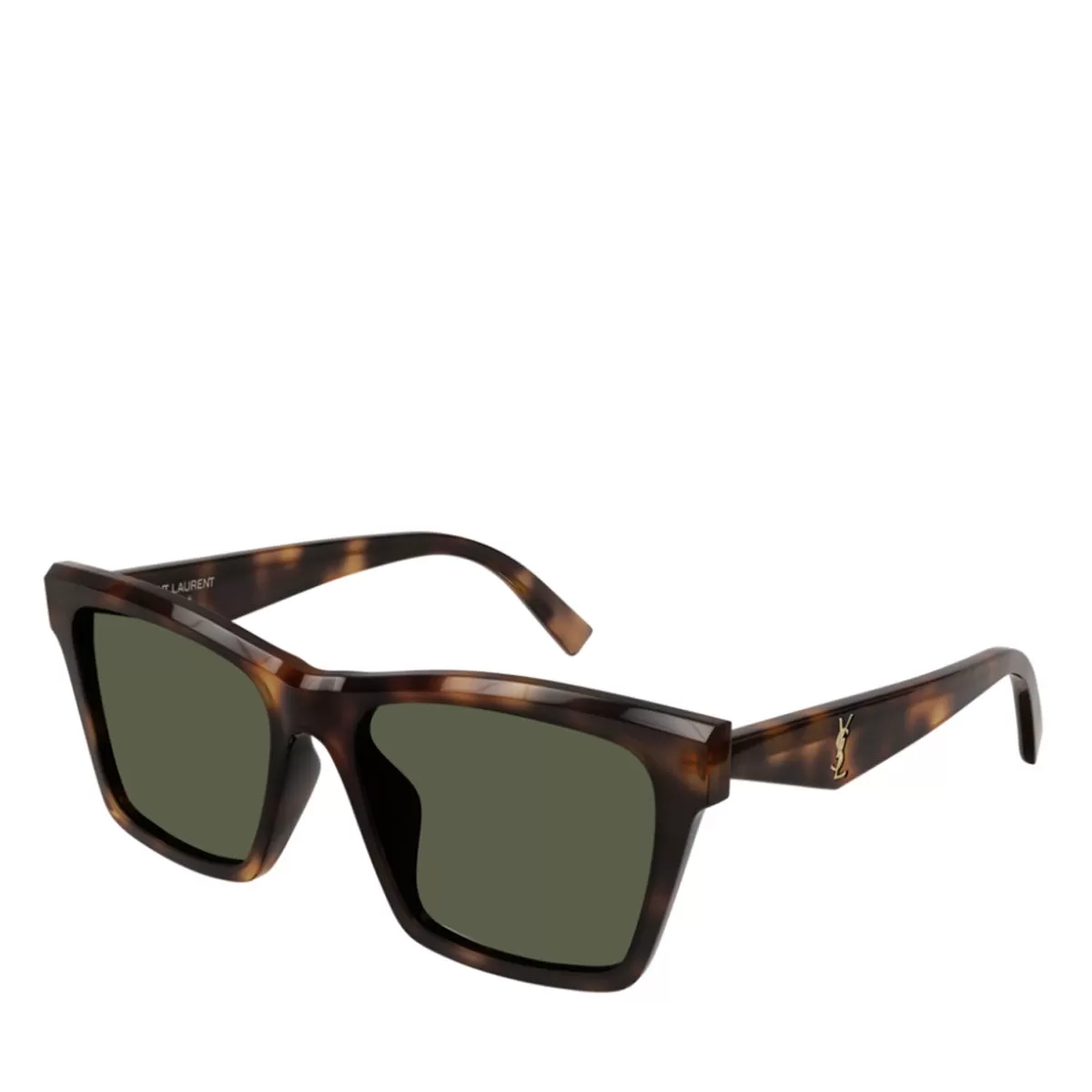 YSL SLM 104F Sunglasses, Havana